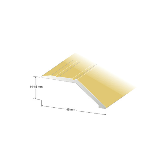NIVÅLIST 14-15MM GULD 100CM | Beijerbygg Byggmaterial