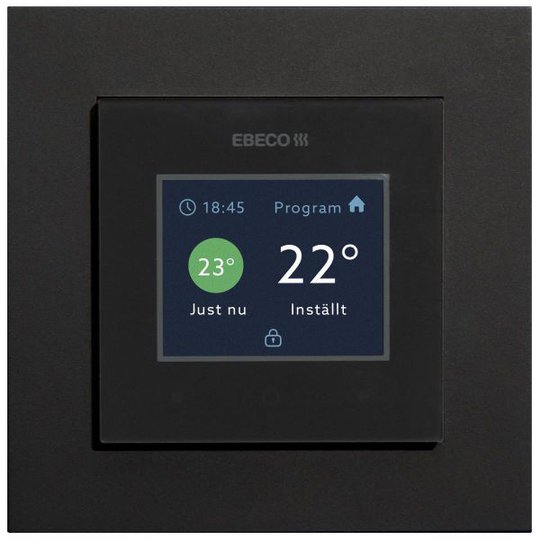 Ebeco EB-Therm 500 Täckfront svart, för Elko Plus/RS