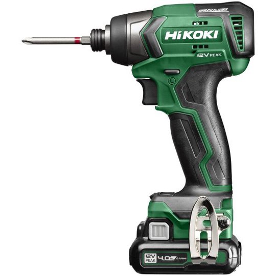 HiKOKI WH12DD Slagskruvdragare med 4,0Ah batterier och laddare