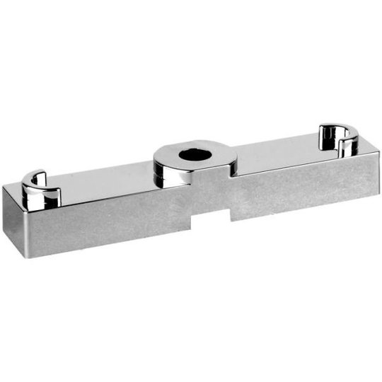 Faluplast 14235 Distanskloss 10 x 80 mm, för dubbelklämma Krom
