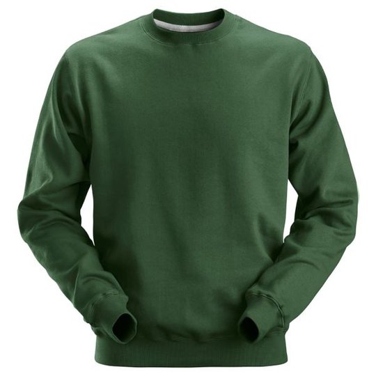 Snickers 2810 Sweatshirt skogsgrön XS
