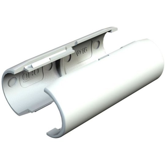 Obo Bettermann 2153971 Skarvmuff instick, vit, 10-pack 16 mm