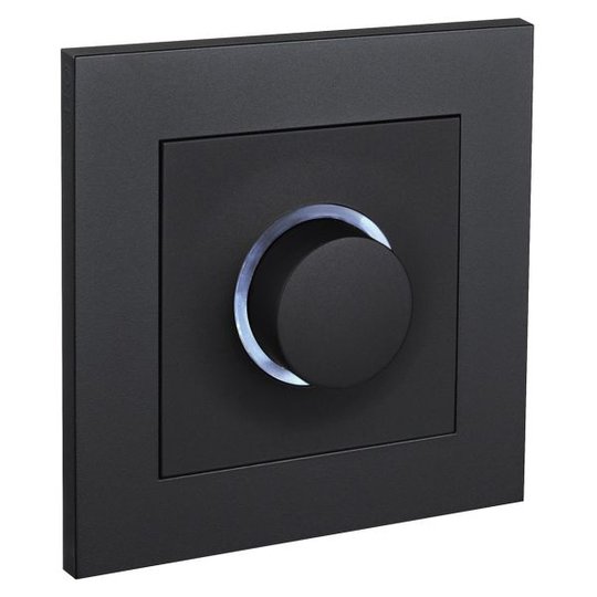 Elko RF 316GLED Plus Dimmer 2-polig, Zigbee Svart