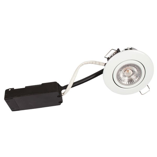 Scan Products Luna LP Downlight utomhus, 2700 K, 6,2 W Vit