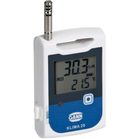 Gann Klima 20 Temperatur- och RF-logger