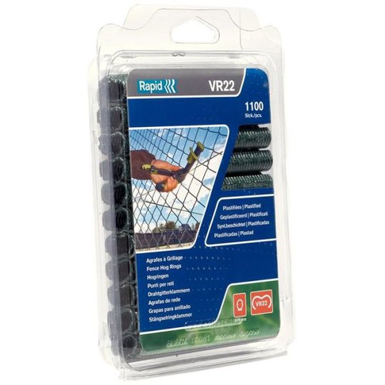 Rapid VR22 Ringklammer grön 1100-pack