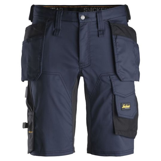 Snickers 6141 AllroundWork Arbetsshorts marinblå/svart 44
