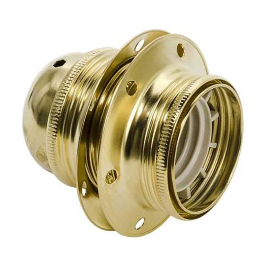 Gelia 100000949 Lamphållare E27, gängad