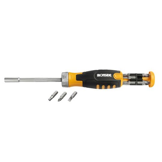 Ironside 102267 Spärrskruvmejsel med 12 bits