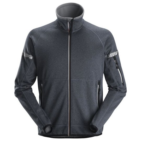 Snickers 8004 AllroundWork Fleecejacka grå XS