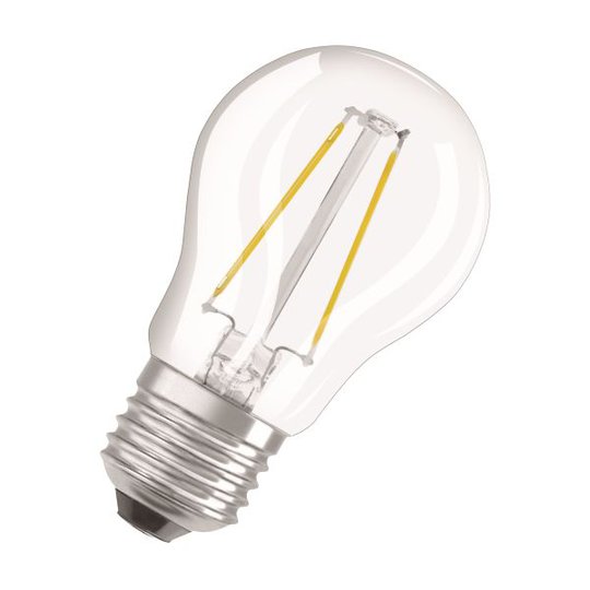 Osram PARATHOM Retrofit CLASSIC P DIM LED-lampa 2700K, E27 klar, 1,5W, 136 lm