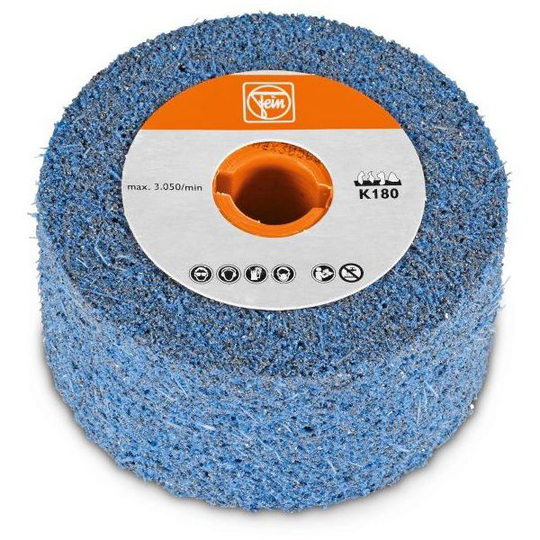 Fein 63721055010 Slipvals elastisk, hål 19 mm K180, 100 x 50 mm