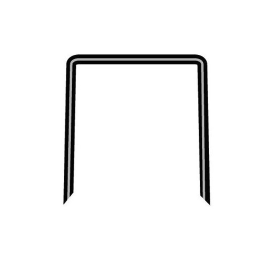 Rapid Nr 140 Bredtrådsklammer 6 mm, 5000-pack