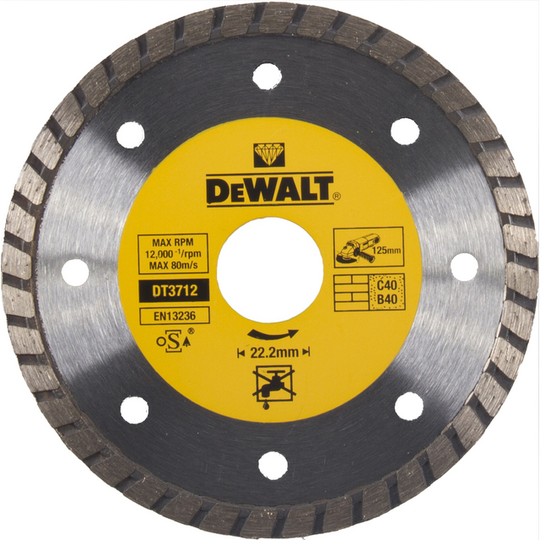DIAMANTKAPSKIVA TURBO 125MM (1) | Beijerbygg Byggmaterial