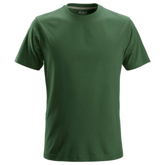 Snickers 2502 T-shirt skogsgrön XS