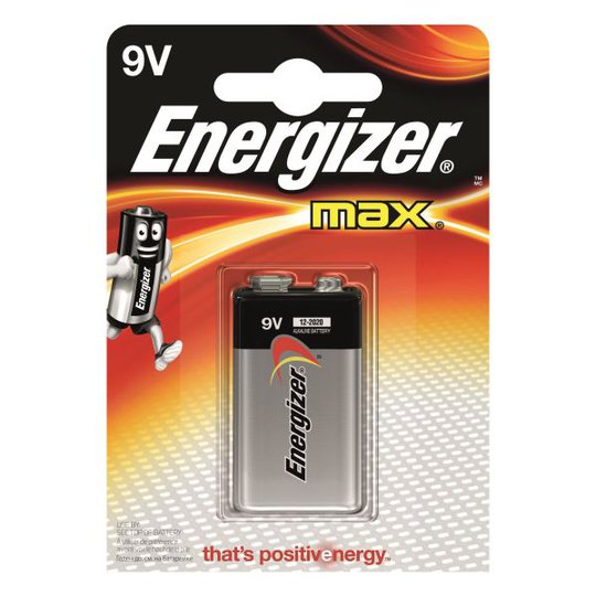 Energizer 7638900410297 Batteri 9 V 1-pack