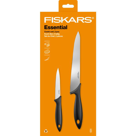 Fiskars Essential 1065582 Knivset 2 delar