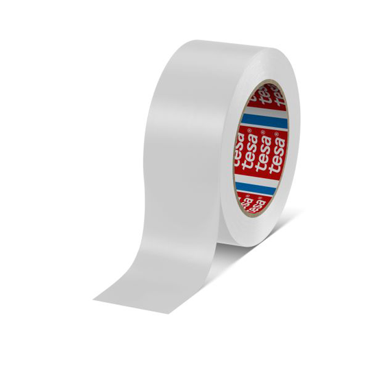 Tesa 4169 Golvmarkeringstejp PVC vit, 33 m x 50 mm