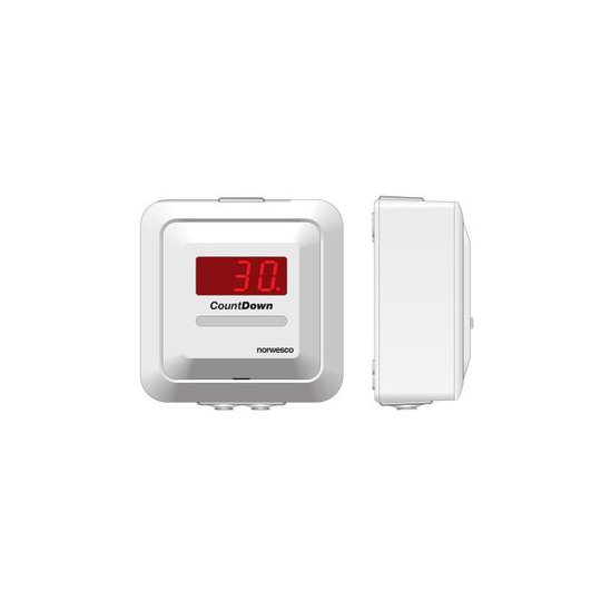 Norwesco 493000 Timer utanpåliggande, utan vägguttag