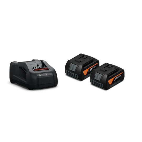 Fein 92604246010 Laddpaket 2 st ProCORE 5,0 Ah och laddare