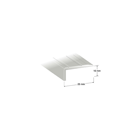 TRÖSKELLIST 10X25MM SILV 200CM | Beijerbygg Byggmaterial