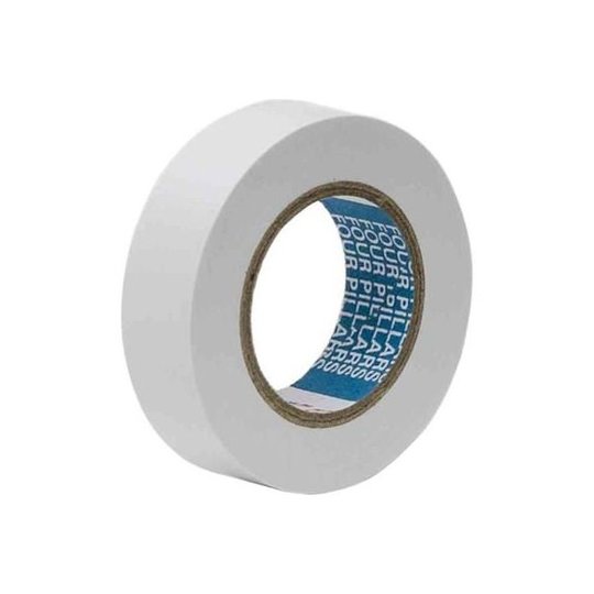 Gelia 050000613 Märktejp 10 m x 15 mm Vit