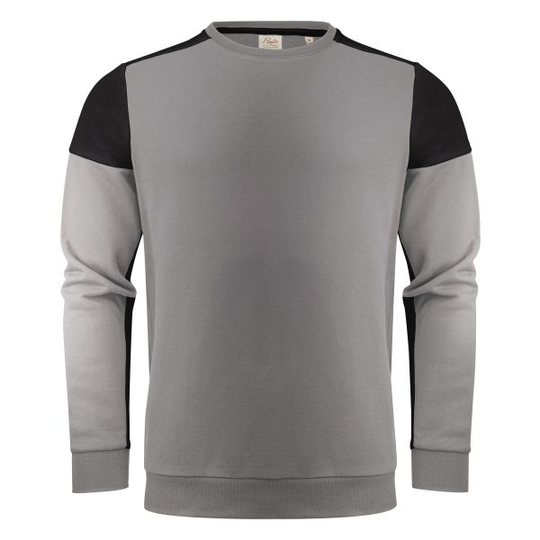Printer Prime Crewneck Tröja Mörkgrå;Svart