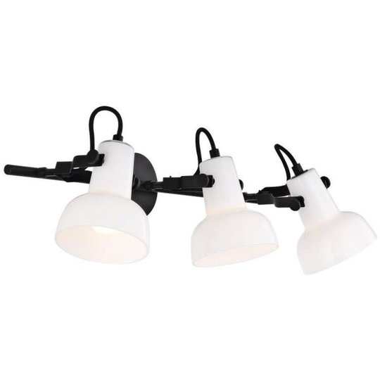 Nordlux PARSON 47120003 Väggarmatur 3-skena, E14, IP20, svart