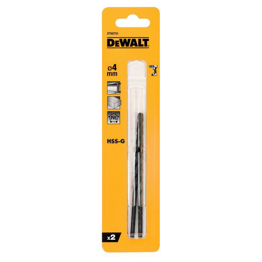Dewalt DT60751-QZ Borr 2-pack 4 x 199 mm