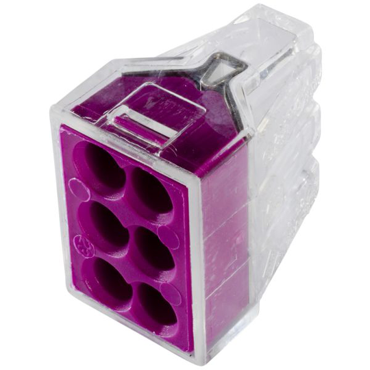 Wago 773-106 Kopplingsklämma 6-ledare 5-pack