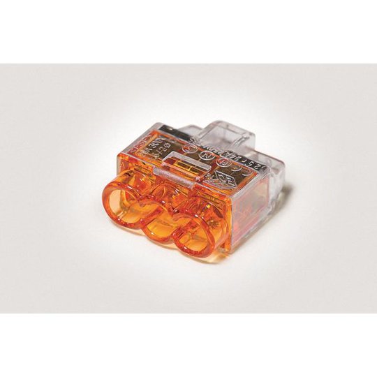 Hellermann Tyton 148-90037 Toppklämma 3-polig, 100-pack