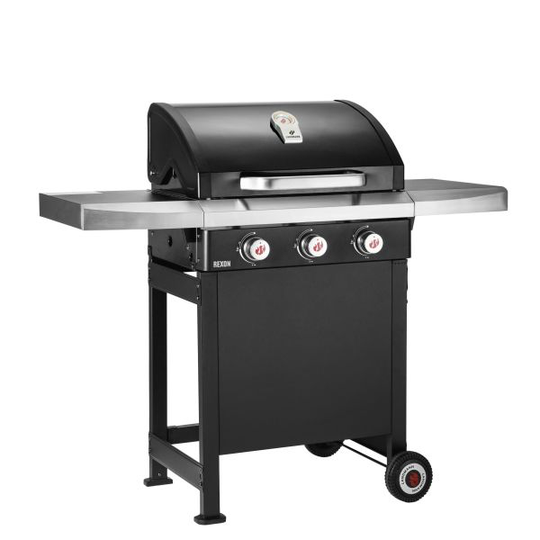 LANDMANN Rexon PTS 3.0 Gasolgrill