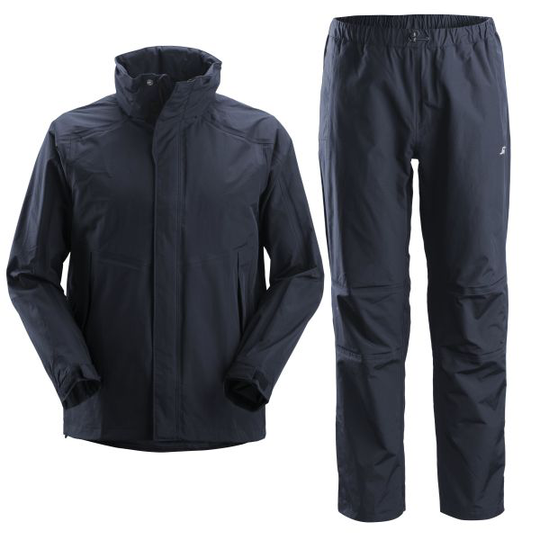 Snickers 8378 Regnställ marin XS