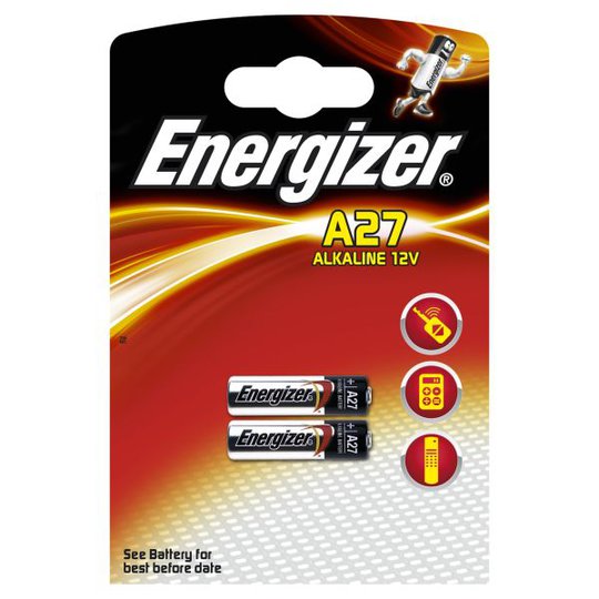 Energizer Alkaline 12 V Alkaliskt batteri 12 V, 2-pack A27