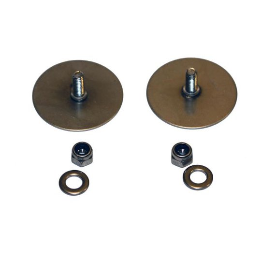 Design4Bath TB0121 Montagebricka rund, 2-pack Ø 40 mm, M6 X 10 mm