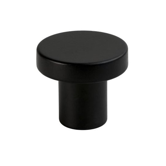 Gustavsberg K6 Knopp ⌀28 mm, lackad Svart