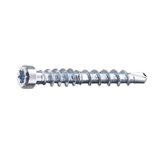 Grabber LTX28Z200 Listskruv med bits 3,3 x 28 mm, 200-pack Zink