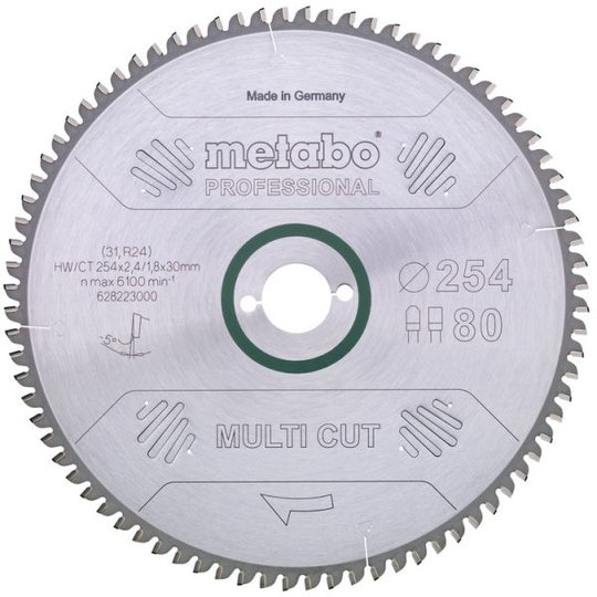 Metabo 628063000 Sågklinga 216x30 mm, 64T