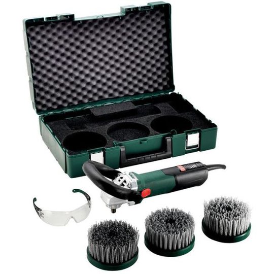 Metabo PE 15-25 SET Vinkelpolermaskin med förvaringslåda, 1500 W