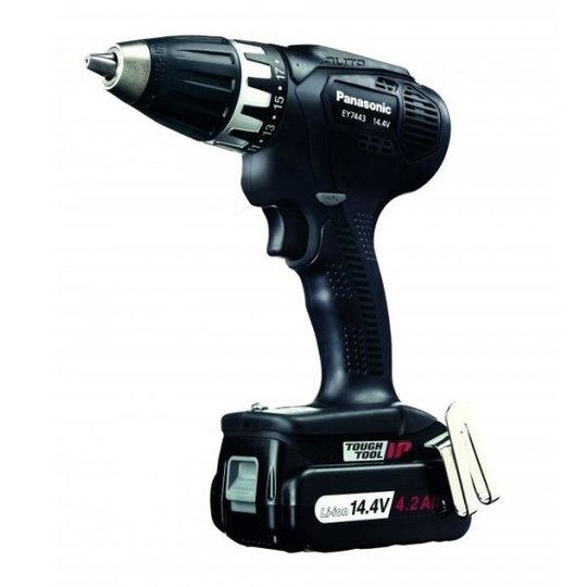 Panasonic EY7443LS2S Skruvdragare med 4,2Ah batterier och laddare