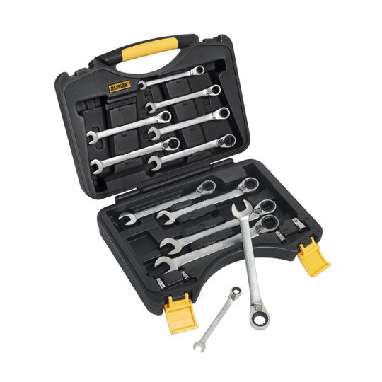 Ironside 117336 Spärrkombinyckelsats 16 delar, 8-19 mm