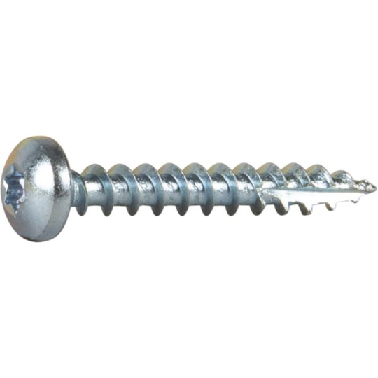 ESSVE 127119 Träskruv 3,5 mm Ø, TX10, helgängad, FZB, 200-pack 25 mm