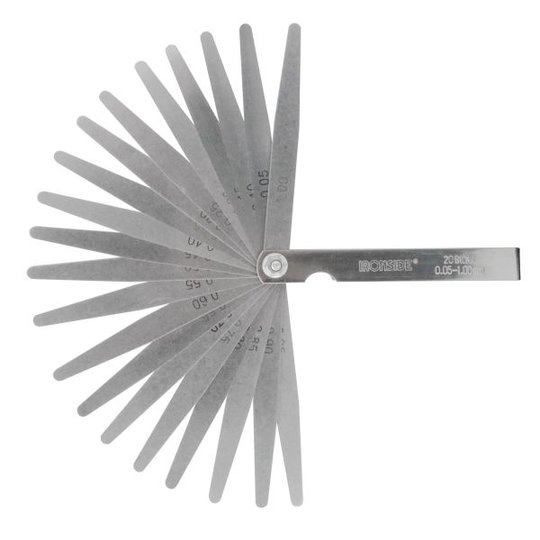 Ironside 151214 Slitsmått Nr 5, 20 st blad