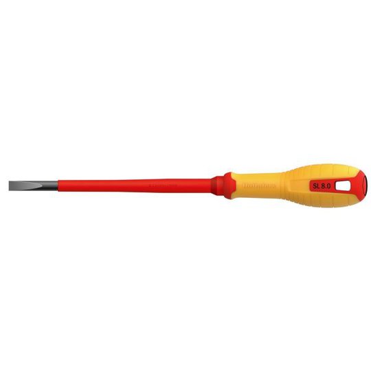 Hultafors 445145 Skruvmejsel för spårskruv, isolerad 1000 volt SL 1,2x8,0x175 VDE