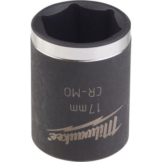 Milwaukee Shockwave Impact Duty Krafthylsa 3/8"-fäste, kort 17 mm