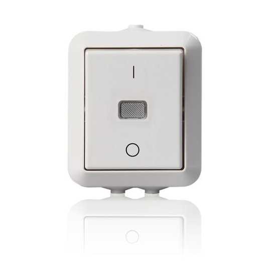 ABB 1062SW Strömställare IP44 2-pol