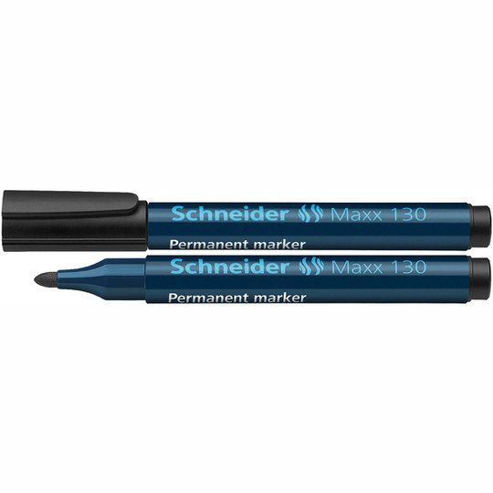 MÄRKPENNA 1-3MM SVART RUND SPETS