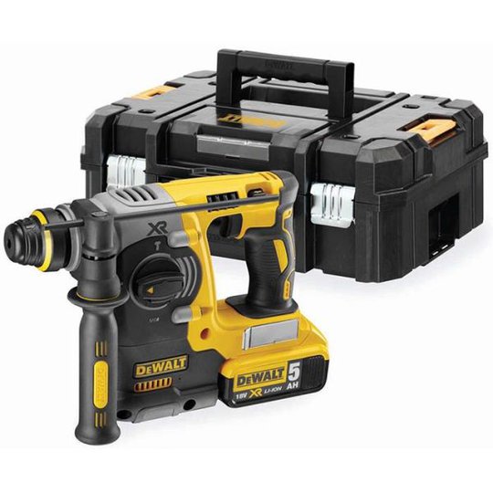 Dewalt DCH274P2T Borrhammare med 5,0Ah batterier och laddare