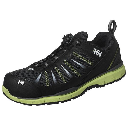 Helly Hansen Workwear Smestad BOA Skyddssko S3, svart/lime, komposithätta Strl 36