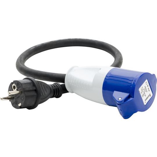 Gelia 01.0004303 Adapter 230 V, 16 A, IP44, 0,5 meter